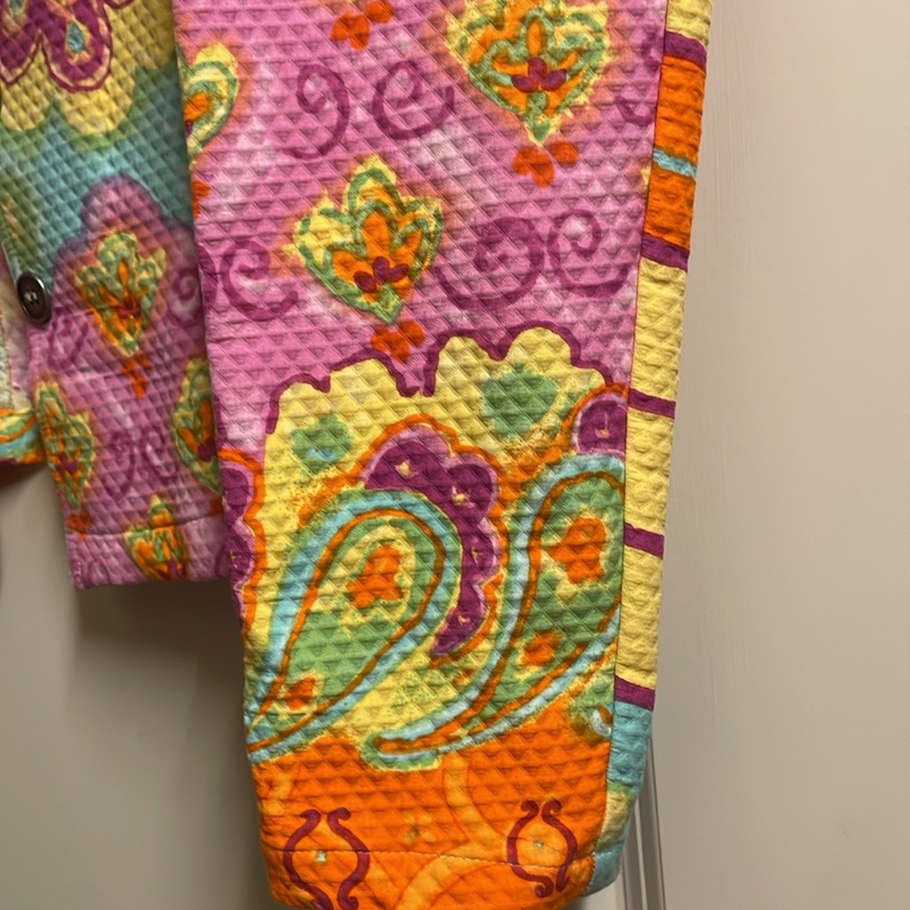 💓 Beautiful Boutique Look CANVASBACK JACKET ITS NEW NEVER WORN MULTICOLORED SZ 8 - Picture 6 of 11